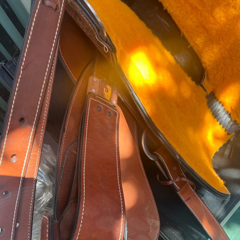 Silver Royal Timber Western Trail Saddle - Picture 11 of 11